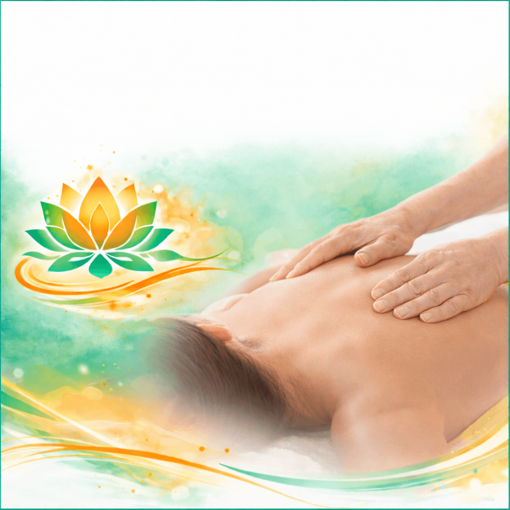 Общий массаж тела